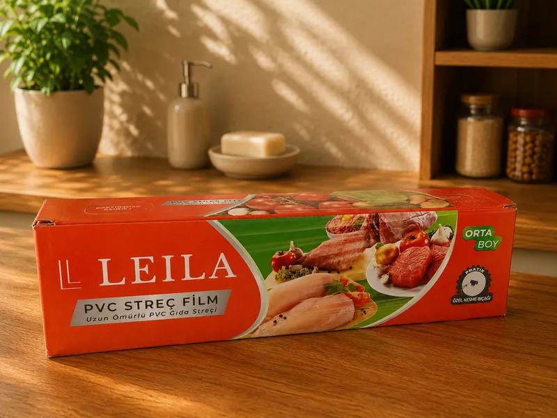 LEİLA PVC STREÇ FİLM 30 cm- 150 m - ByCengo